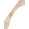 Ekena Millwork 5 1/2"W x 22"D x 30"H Imperial Smooth Knee Brace, Douglas Fir BRC06X22X30IMP00SDF - alternate 2